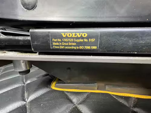 Stolsöverdrag: Volvo Dumper A25-A40 D-E-F-G