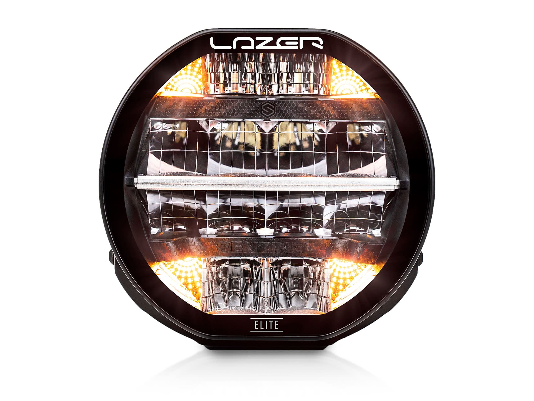 Lazer Sentinel Elite LED Auxiliary Light 7″ Black Position Light