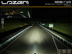 Lazer Sentinel Elite LED Auxiliary Light 7″ Black Position Light