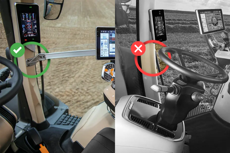 New Holland T7 PLM Traktorbord