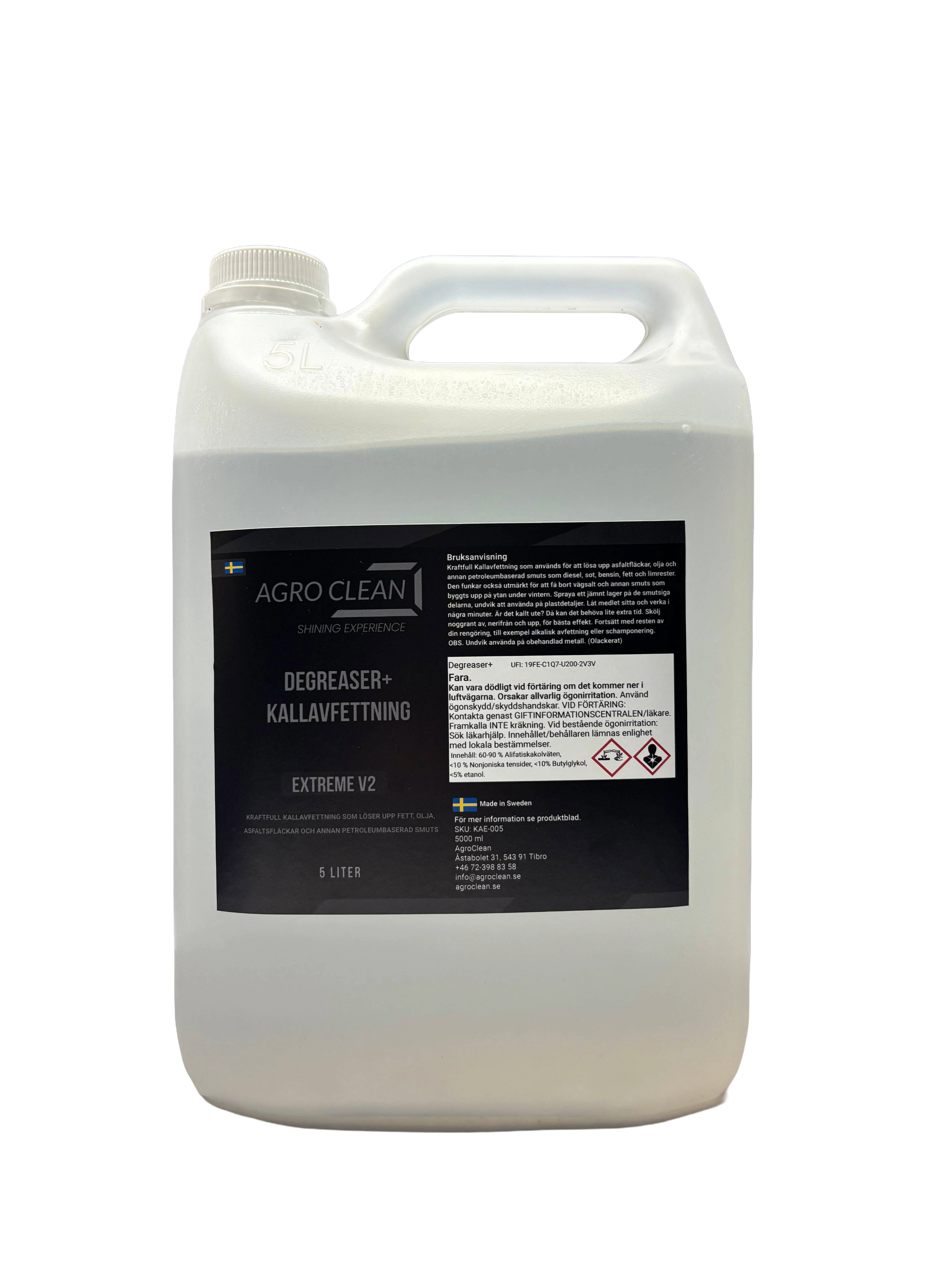 Degreaser+ - Cold Degreaser - 5 L