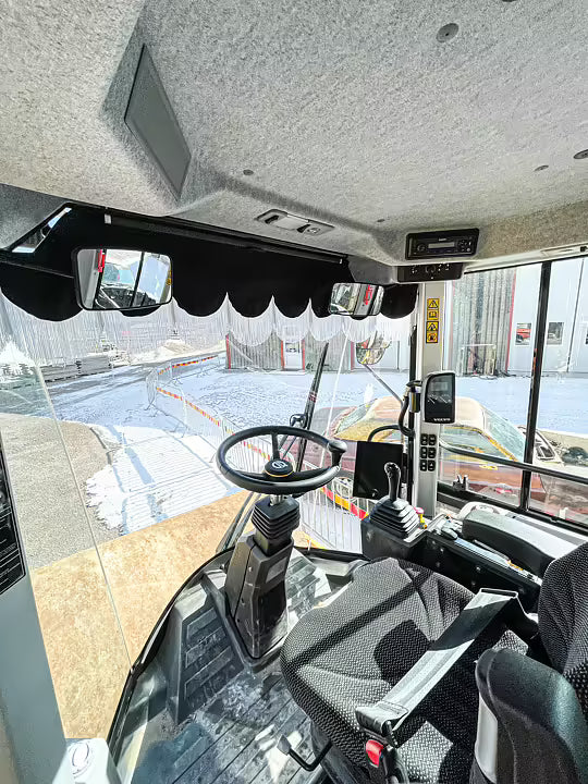 Kurvigframrutegardin Volvo SD75B - SD160B
