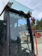 Kurvigframrutegardin Grävmaskin Universal