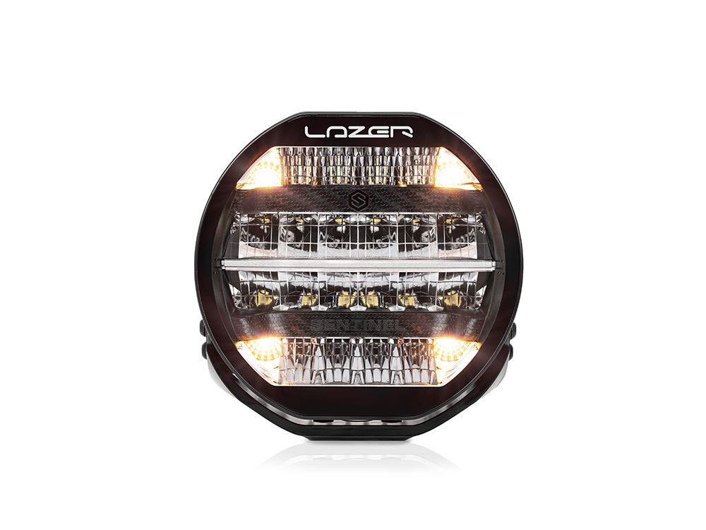 Lazer Sentinel Std LED extraljus 9″ Black