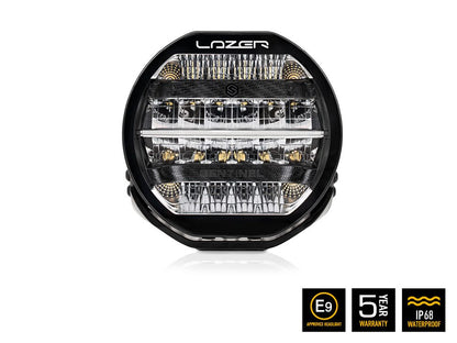 Lazer Sentinel Std LED extraljus 9″ Black